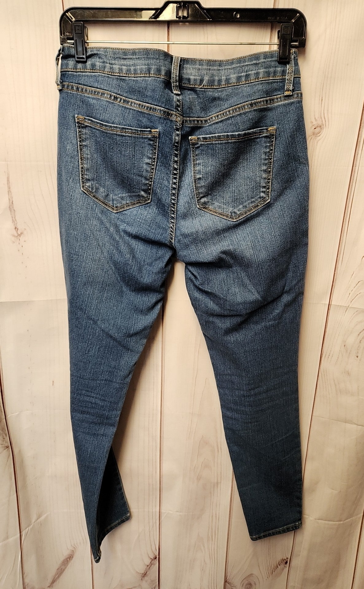 Old Navy Women's Size 28 (5-6) Blue Jeans Super Skinny Ankle