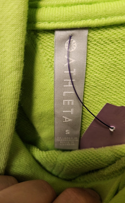 Athleta Women's Size S Lime Green Hoodie