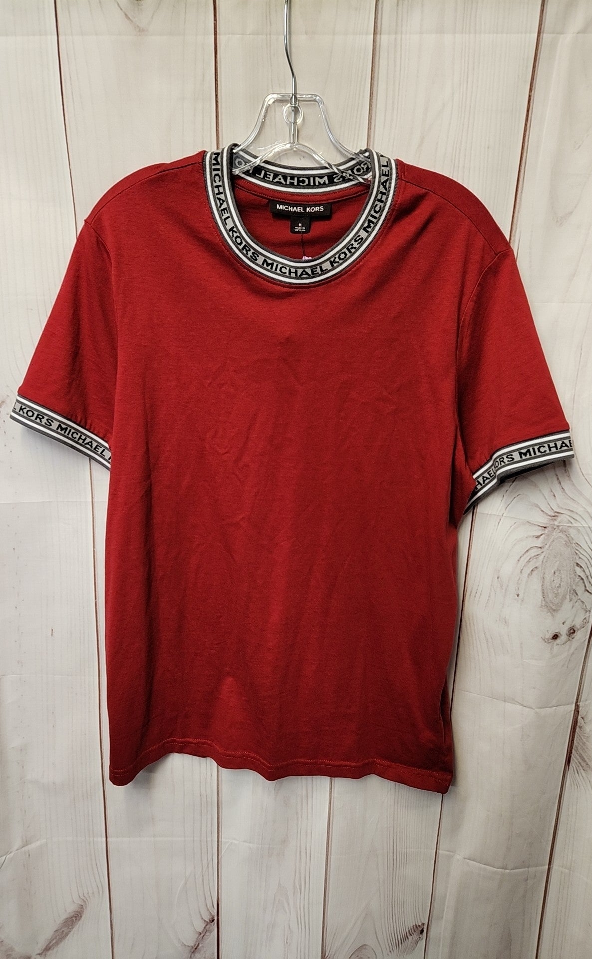 Michael Kors Men's Size M Red Shirt