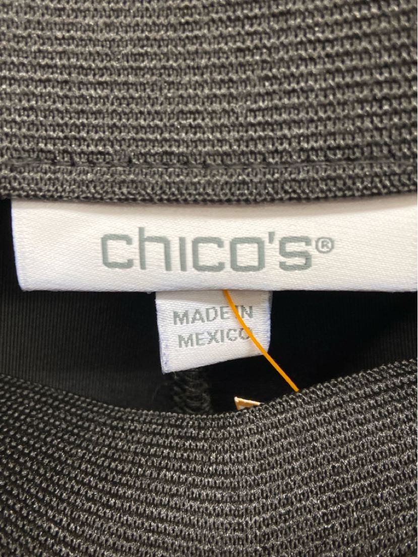 Chico's Women's Size 3 = US XL Black Pants