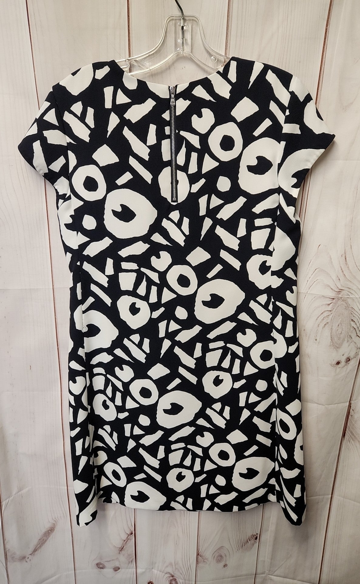 Loft Women's Size 8 Black & White Dress