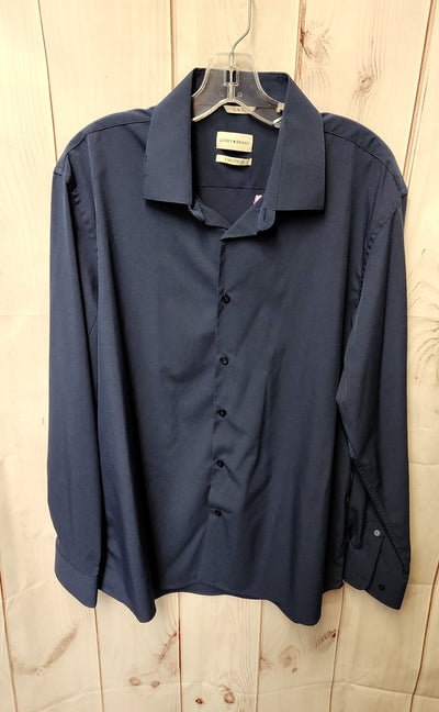 Lucky Brand Men's Size XL Navy Shirt