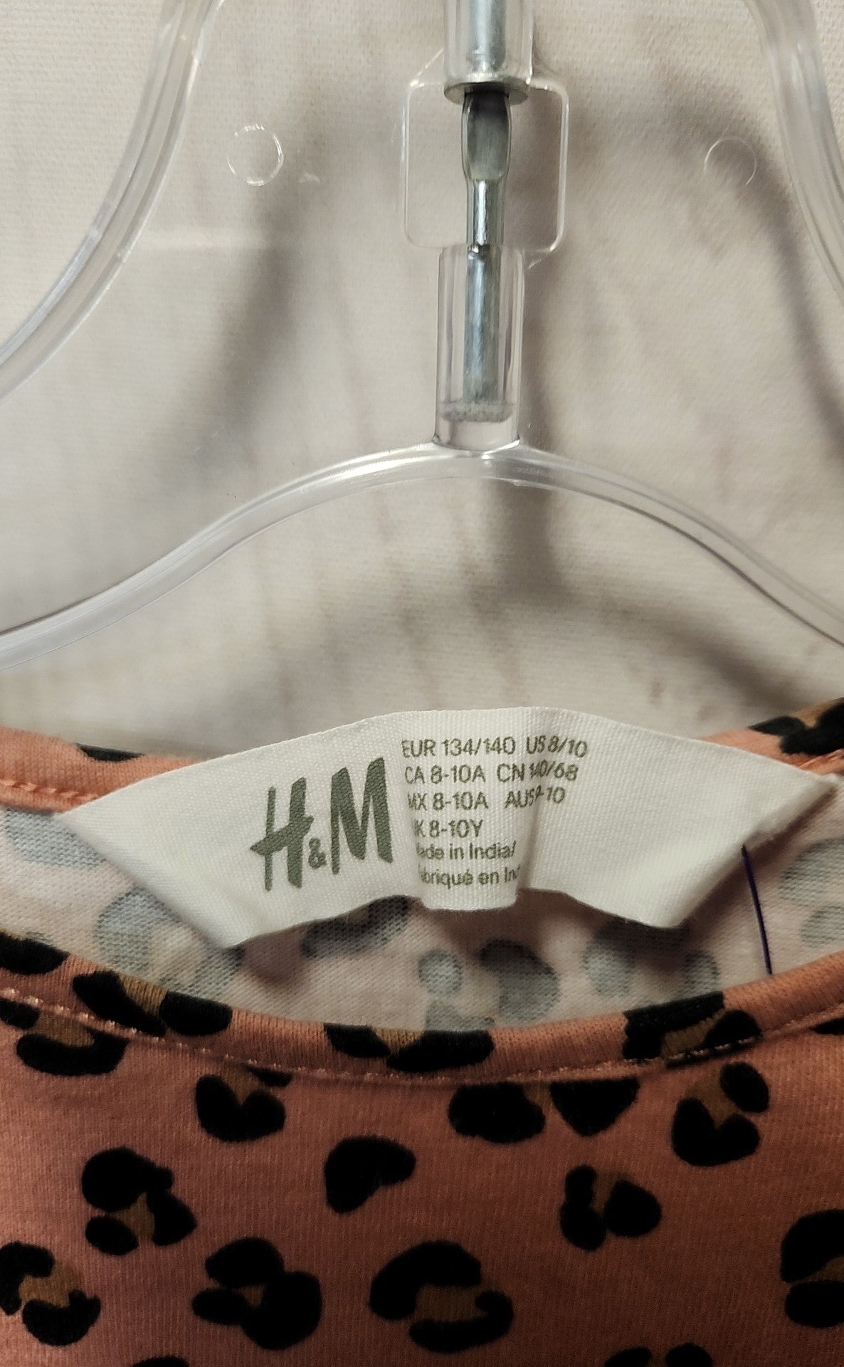 H&M Girl's Size 8/10 Pink Dress