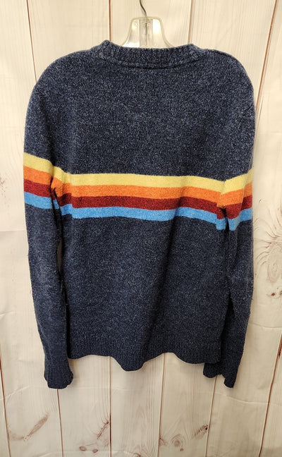 Abercrombie & Fitch Men's Size L Navy Sweater