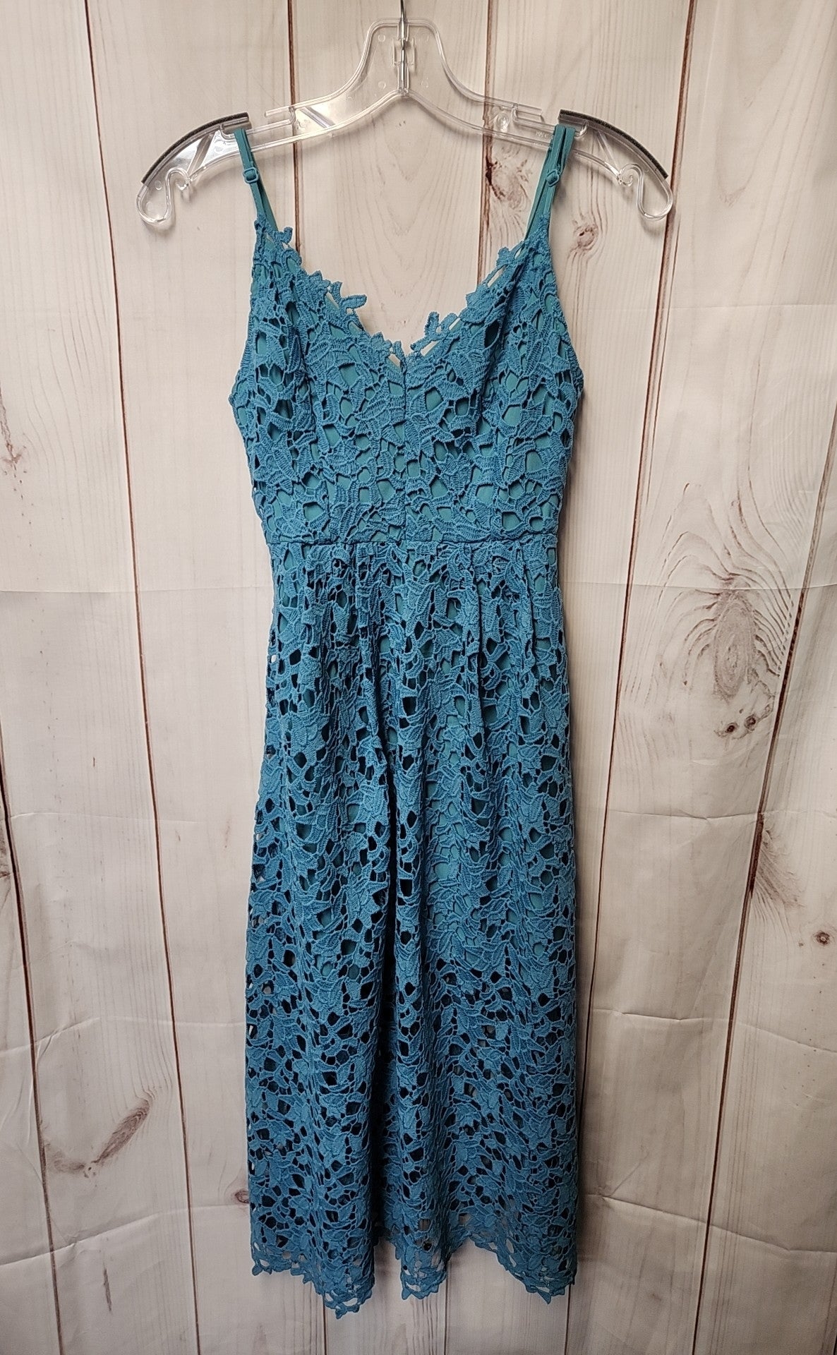 Astr the Label Women's Size XS Teal Dress