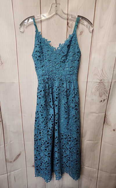 Astr the Label Women's Size XS Teal Dress