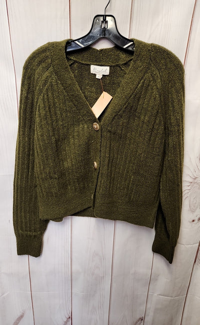 Marled Women's Size XS Green Cardigan