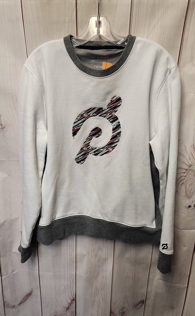 Fourlaps x Peloton Women's Size L White Sweatshirt
