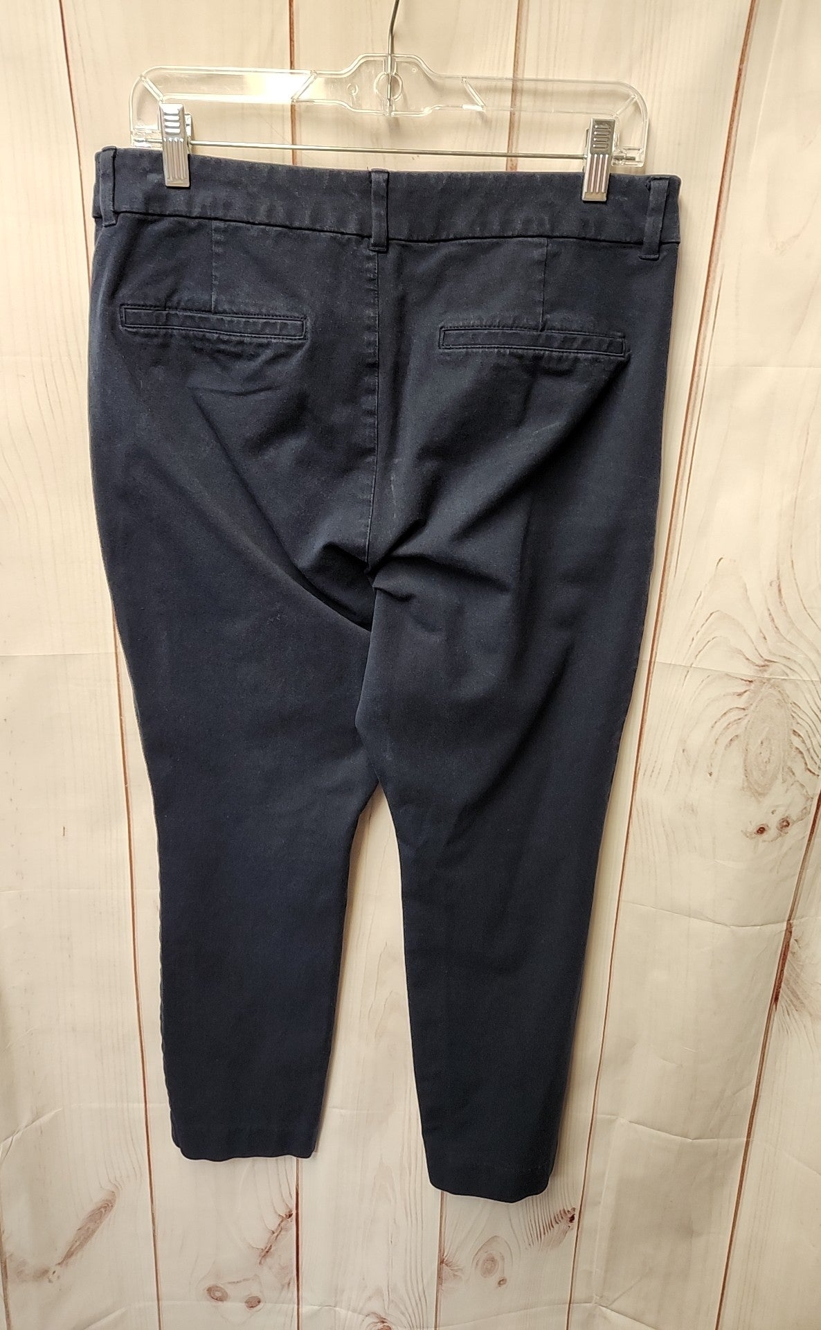 Old Navy Women's Size 12 Navy Pants High Rise Pixie Skinny