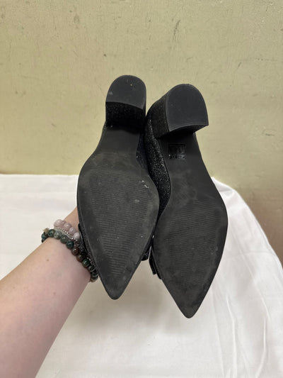 Fary L Robin for Anthropologie Women's Size 39 = 8-1/2 Black Pumps