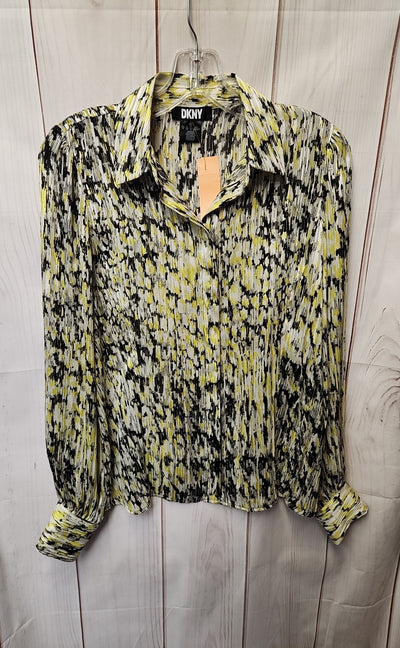 DKNY Women's Size XS Yellow Long Sleeve Top
