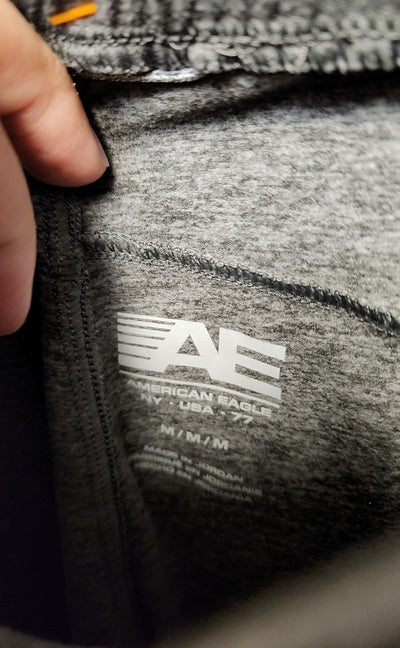 American Eagle Men's Size M Gray Sweatpants