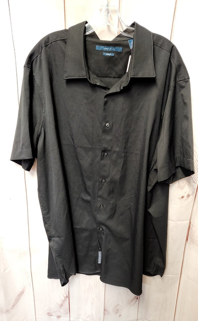 Perry Ellis Men's Size 2X Black Shirt