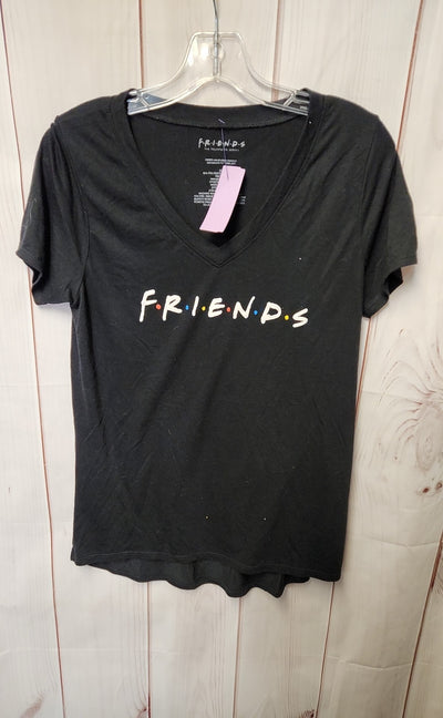 Friends Women's Size XS Black Short Sleeve Top
