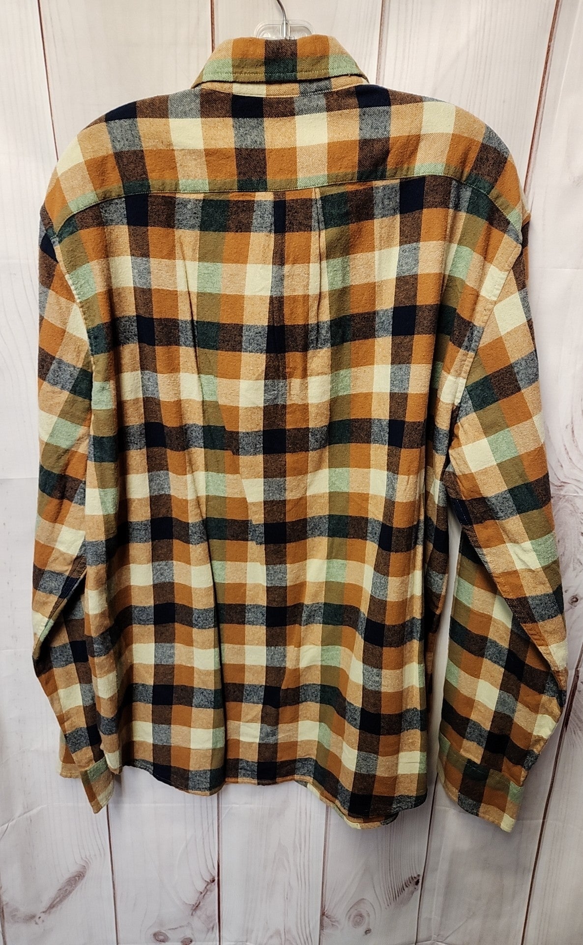 J Crew Men's Size XL Brown Shirt