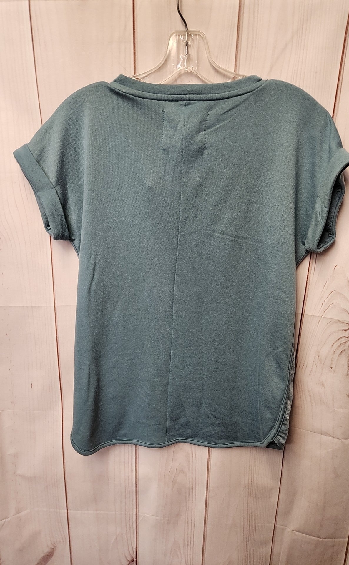 Cupio Women's Size XS Teal Short Sleeve Top