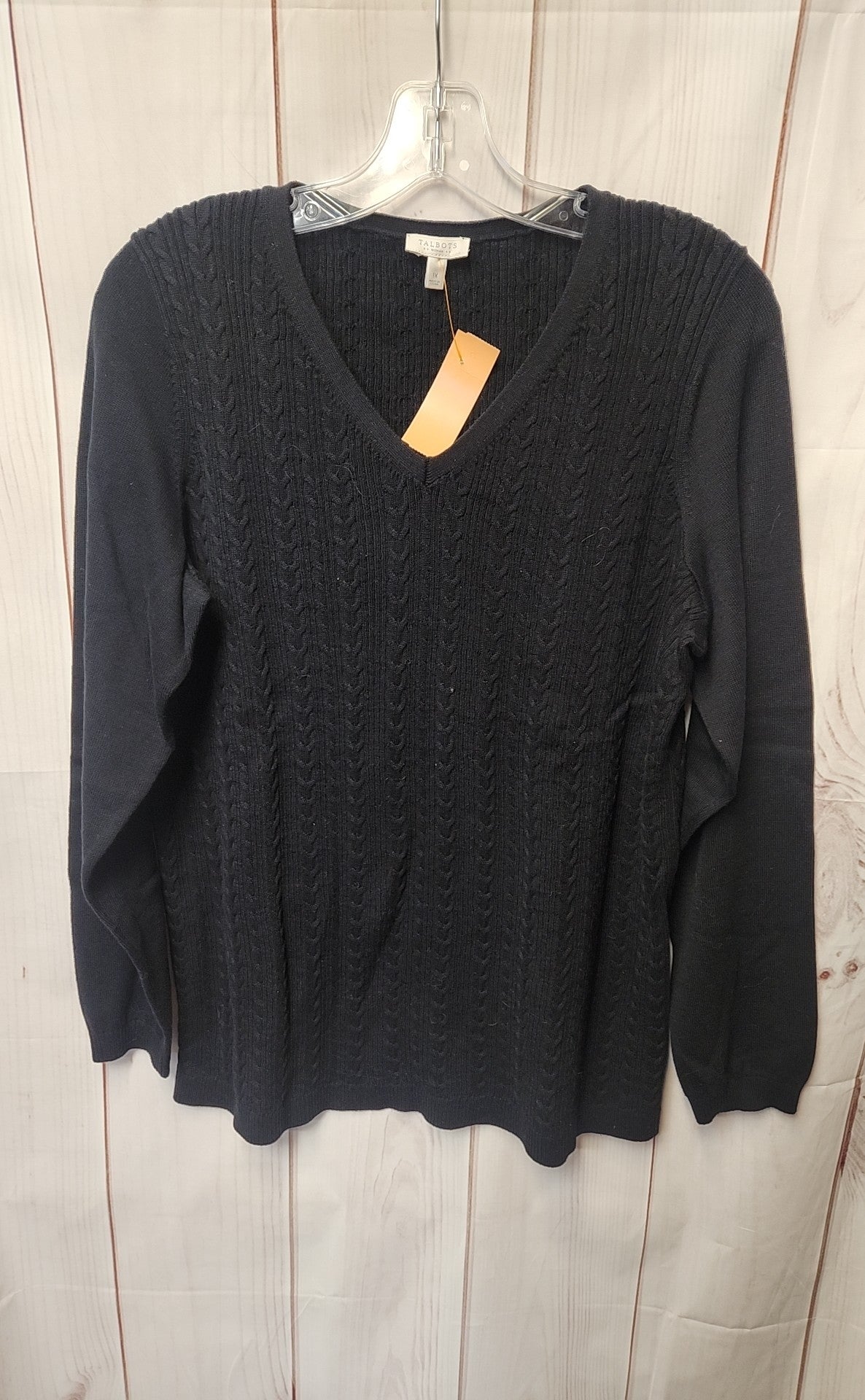 Talbots Women's Size 1X Black Sweater