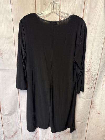 Msk Women's Size L Black Dress