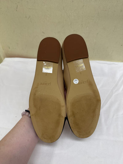 J Crew Women's Size 7 Tan Flats