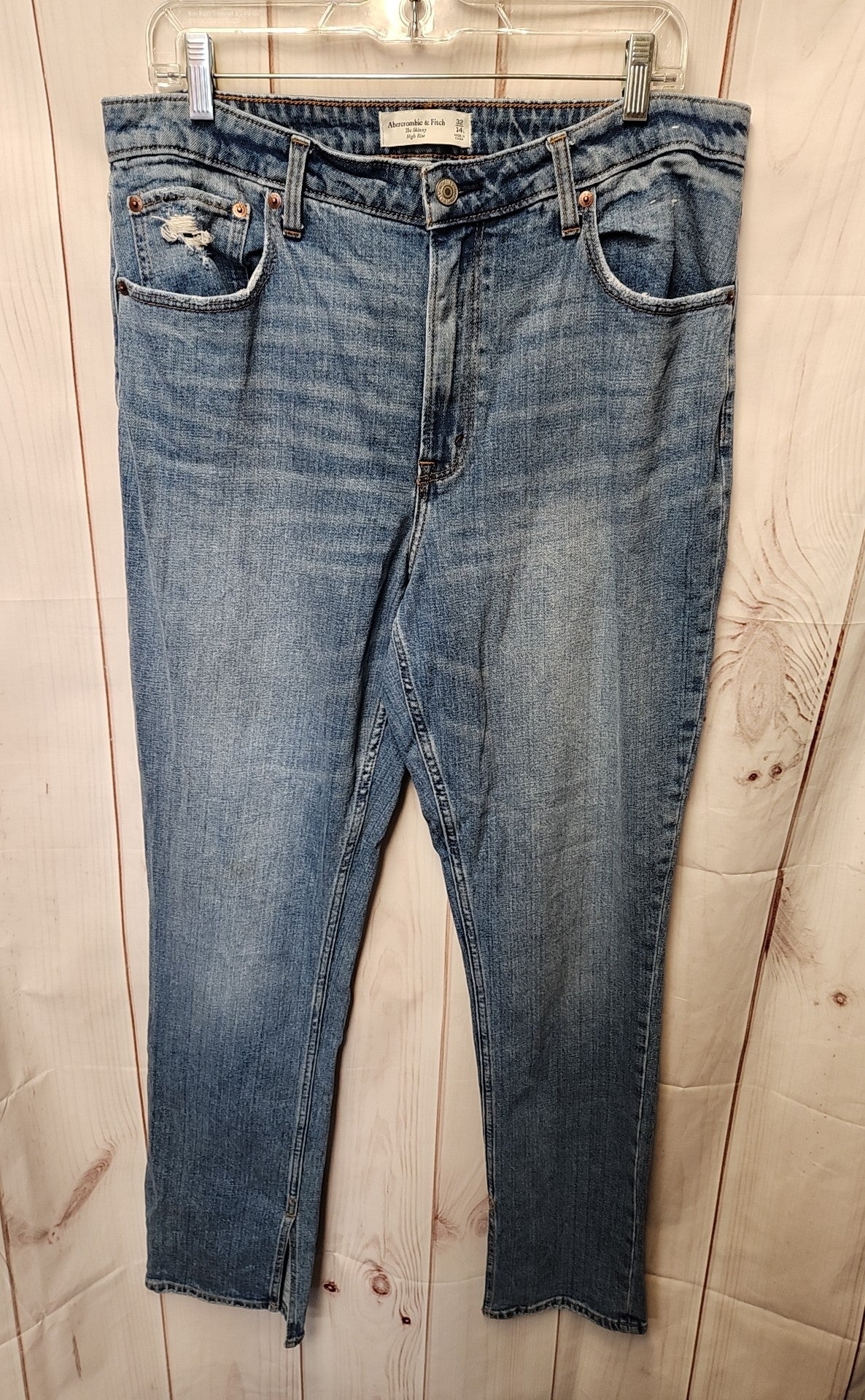 Abercrombie & Fitch Women's Size 32 (13-14) Blue Jeans The Skinny High Rise
