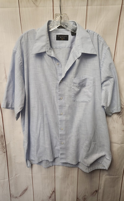Countess Mara Men's Size XL Light Blue Shirt