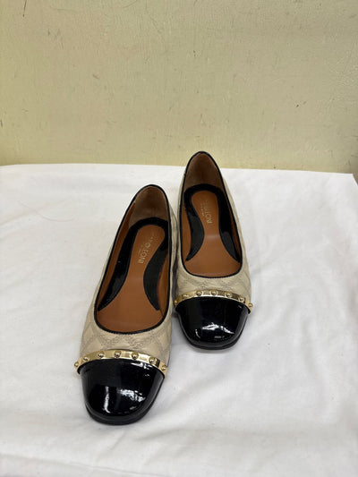 Napoleoni Women's Size 39 = 8-1/2 Beige Pumps Shoes