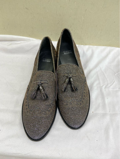 Stuart Weitzman Women's Size 11 Silver Flats