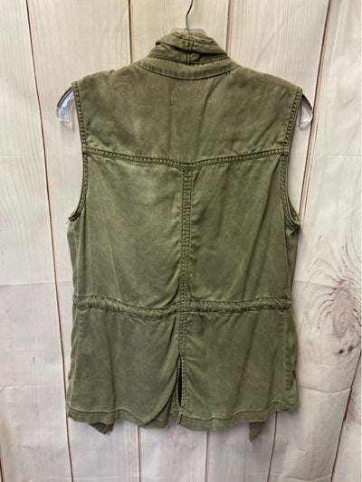 Reaction Kenneth Cole Women's Size XS Green Vest