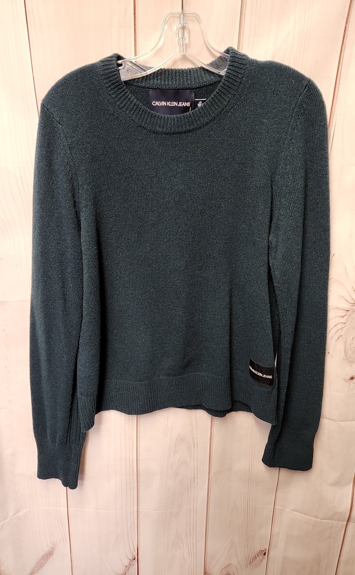 Calvin Klein Women's Size L Green Sweater