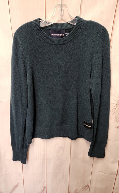 Calvin Klein Women's Size L Green Sweater