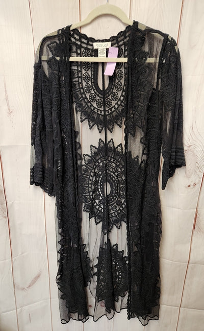Rachel Zoe Women's Size One Size Black Cardigan