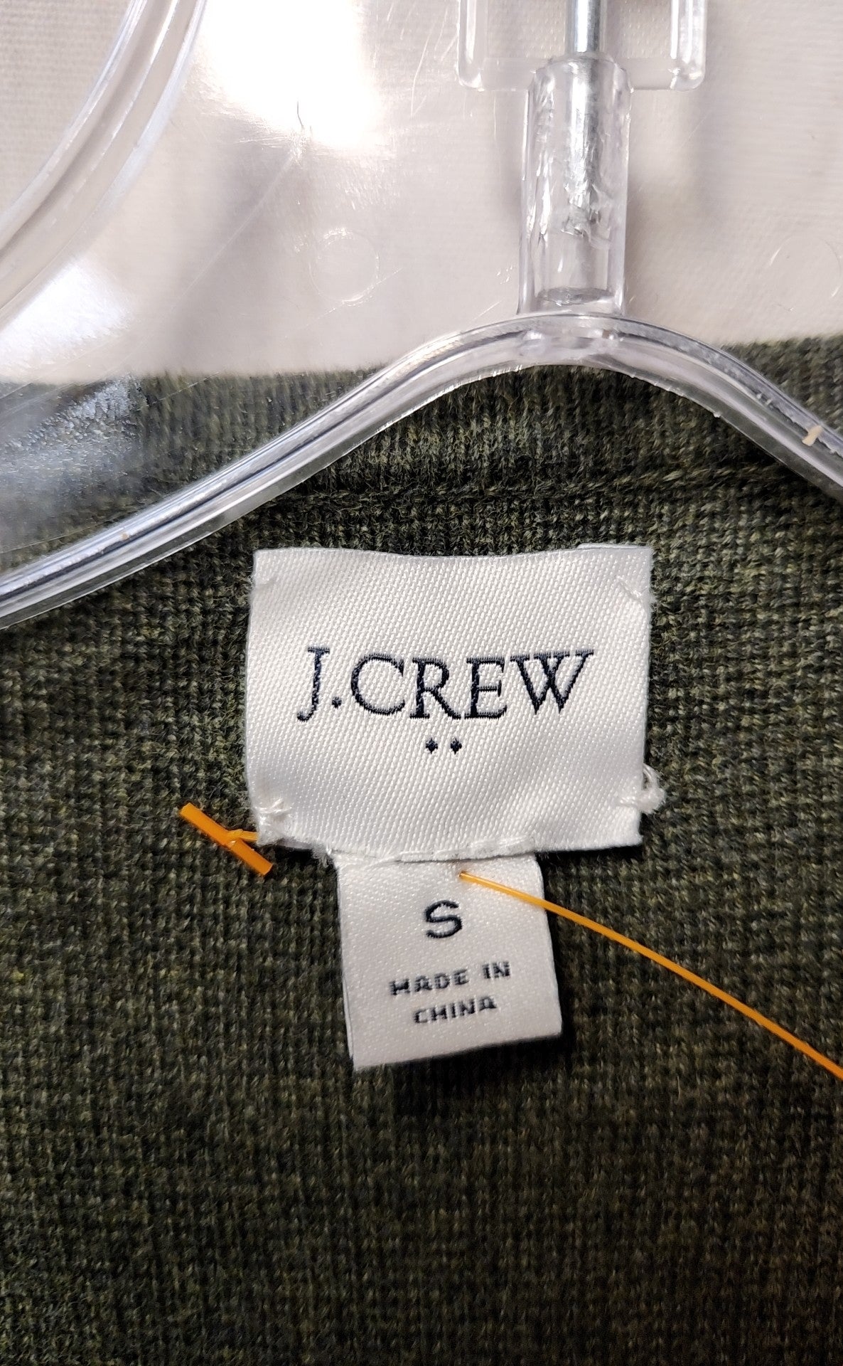 J Crew Women's Size S Green Cardigan