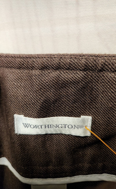 Worthington Women's Size 8 Brown Pants