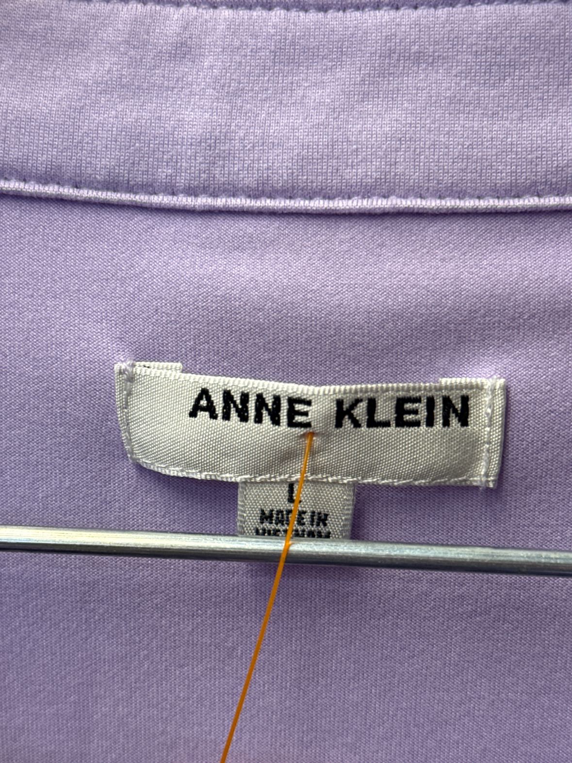 Anne Klein Women's Size L Lavender Pajamas