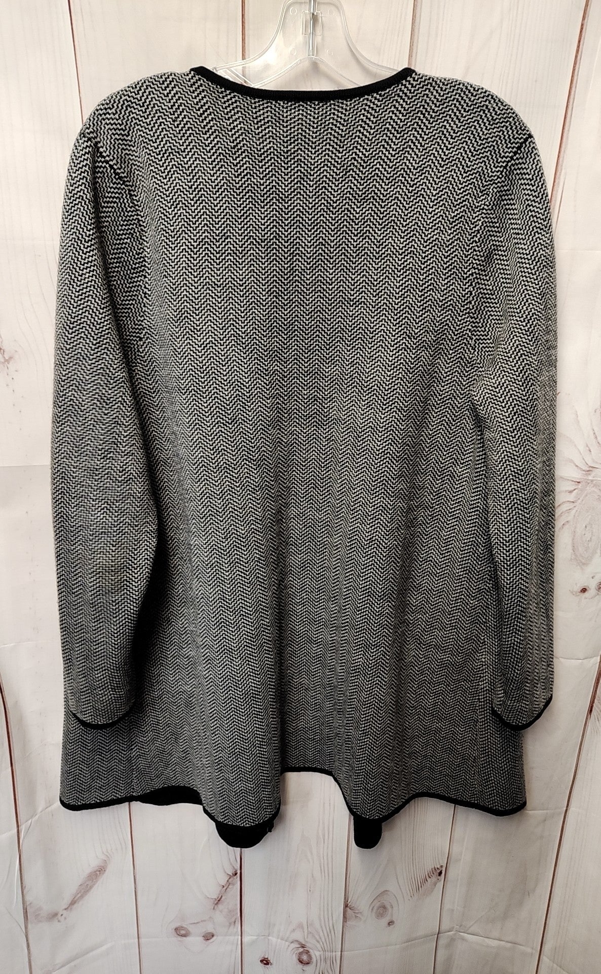 Talbots Women's Size XL Petite Gray Cardigan