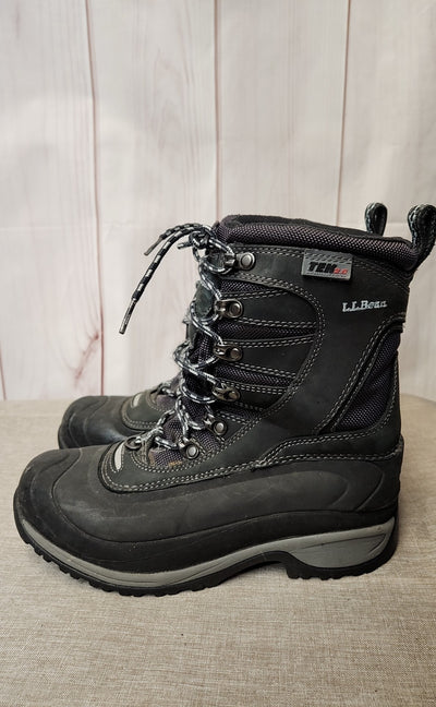 LL Bean Women's Size 8 Black Boots Shoes