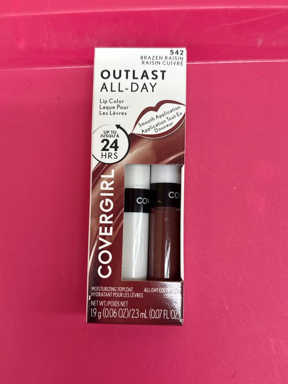 Covergirl Outlast All-Day Lip Color 2PCS NIB Lips Cosmetic