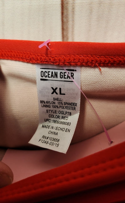 NWT Ocean Gear Women's Size XL Red Bikini