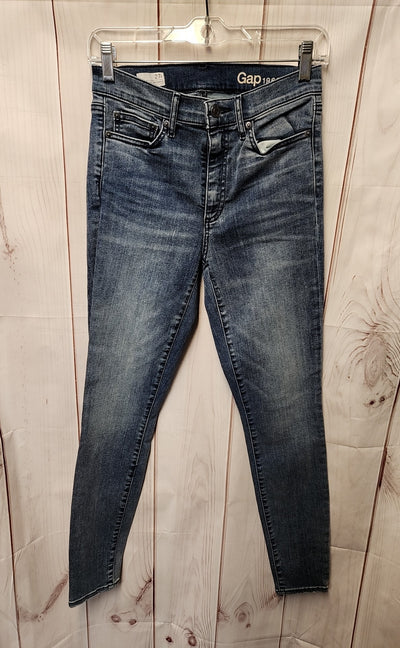 Gap Women's Size 27 (3-4) Blue Jeans High Rise Skinny
