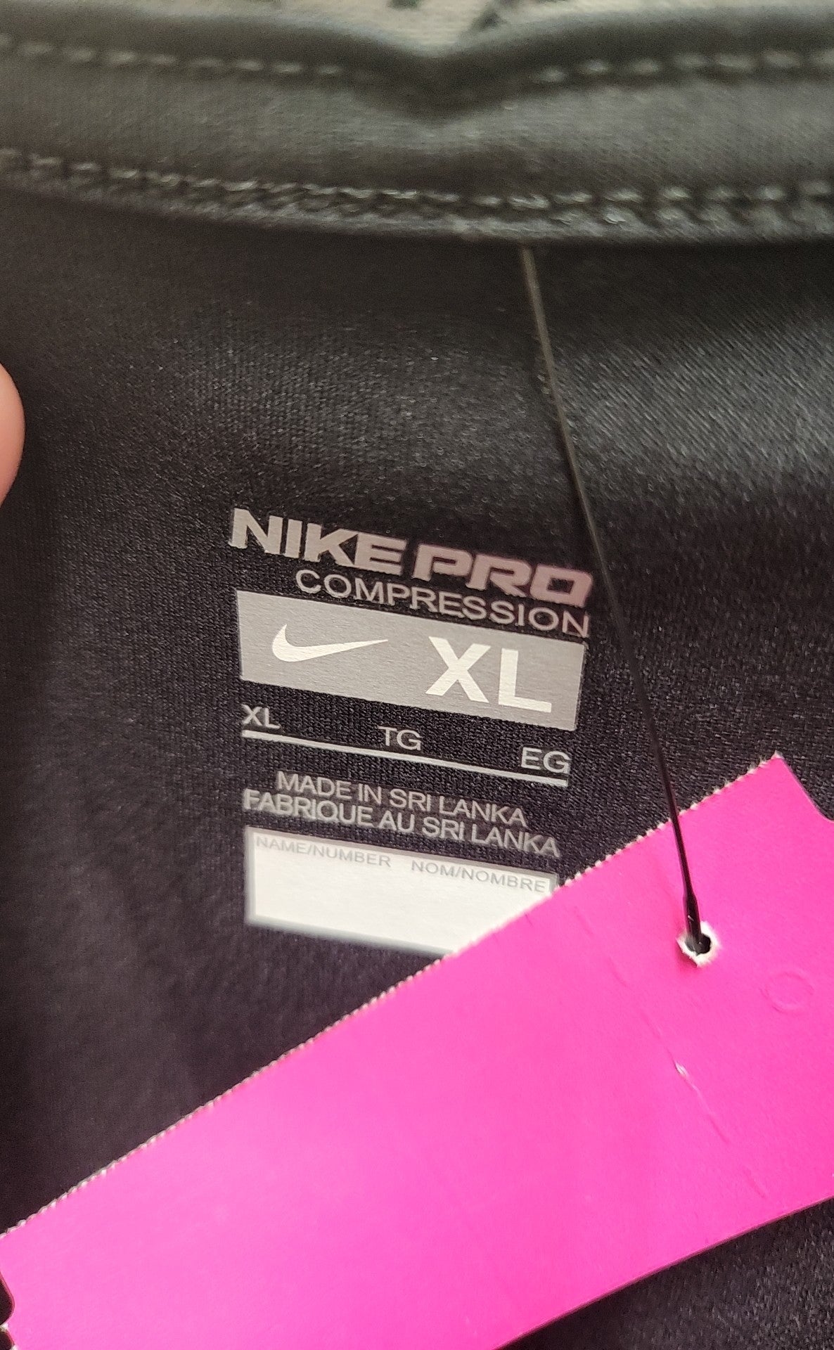 Nike Men's Size XL Black Shirt