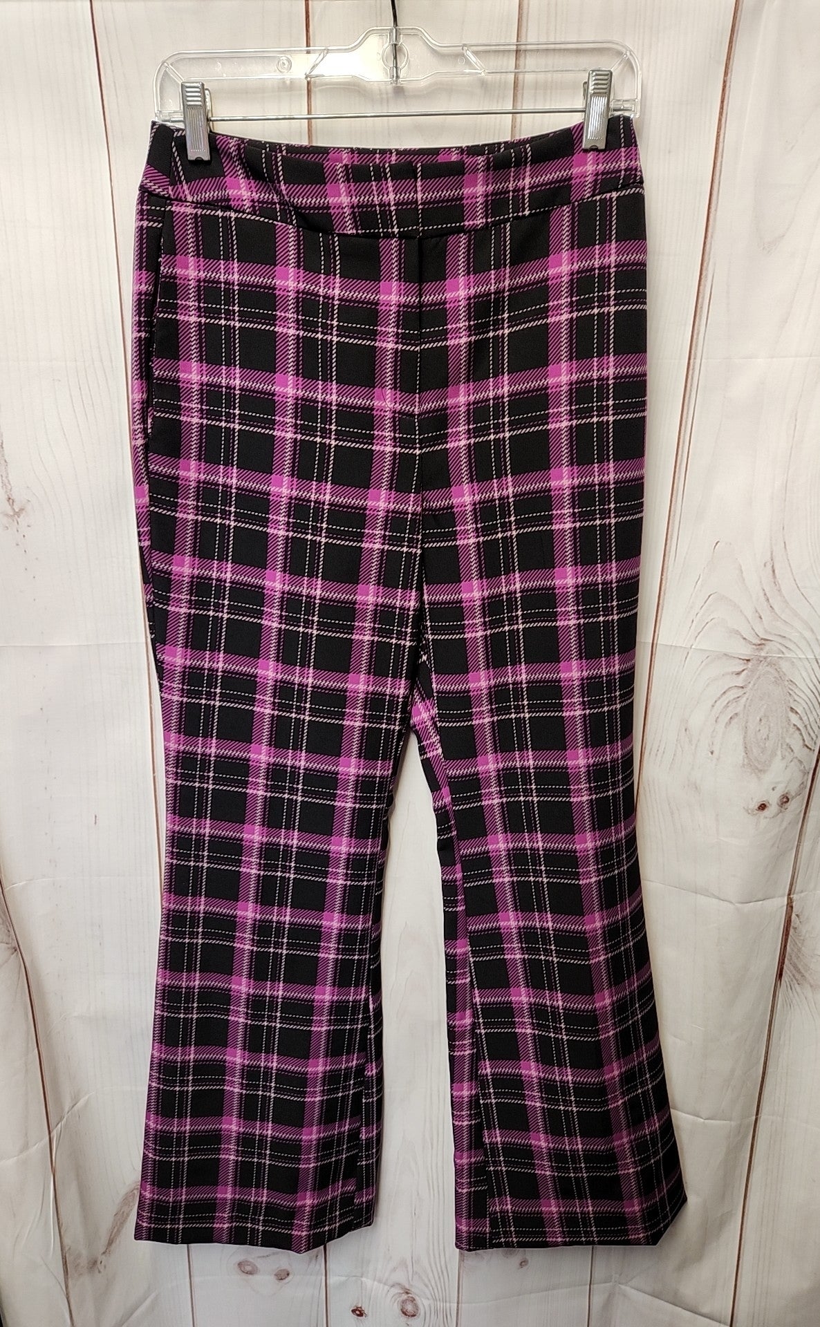 NY & Co Women's Size 2 Black & Purple Pants