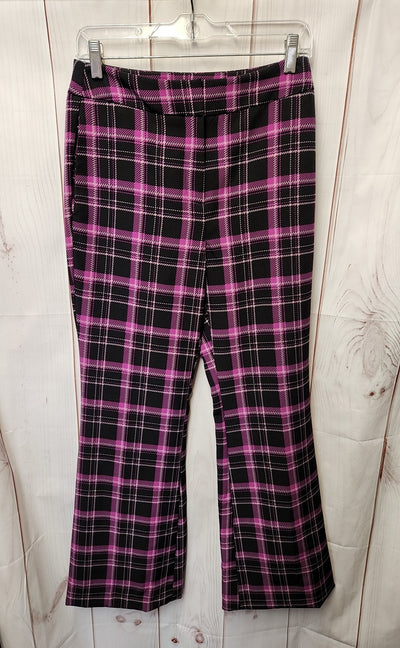NY & Co Women's Size 2 Black & Purple Pants