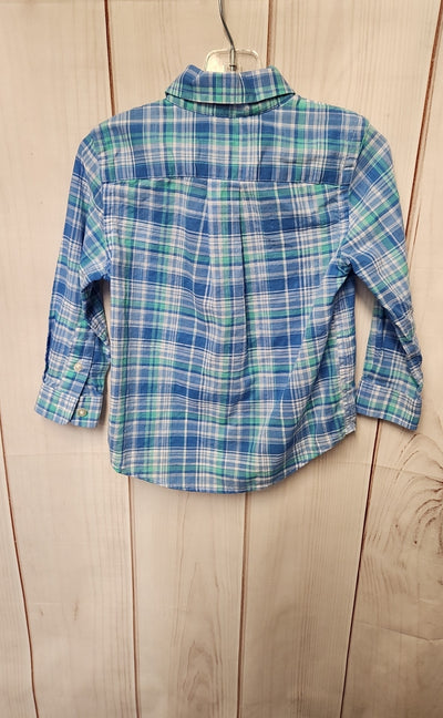 Vineyard Vines Boy's Size 2 Blue Shirt