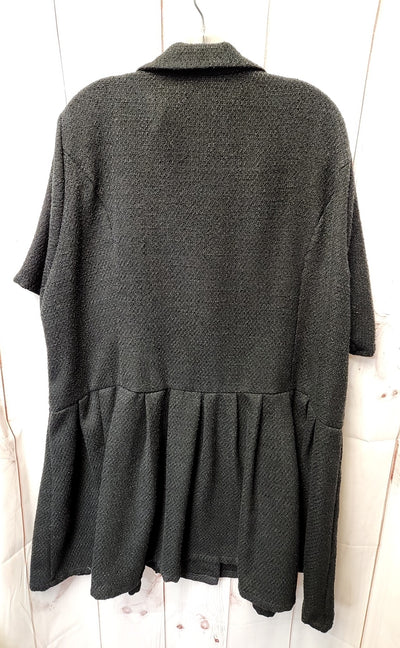 Finesse Women's Size 3X Black Coat