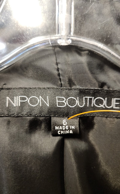 Nipon Boutique Women's Size 6 Black Blazer