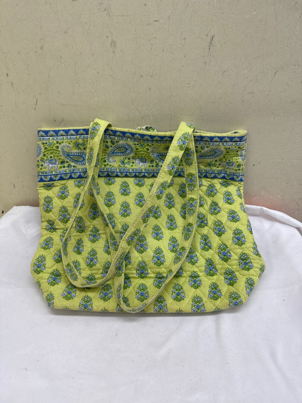 Vera Bradley Green Tote Bag
