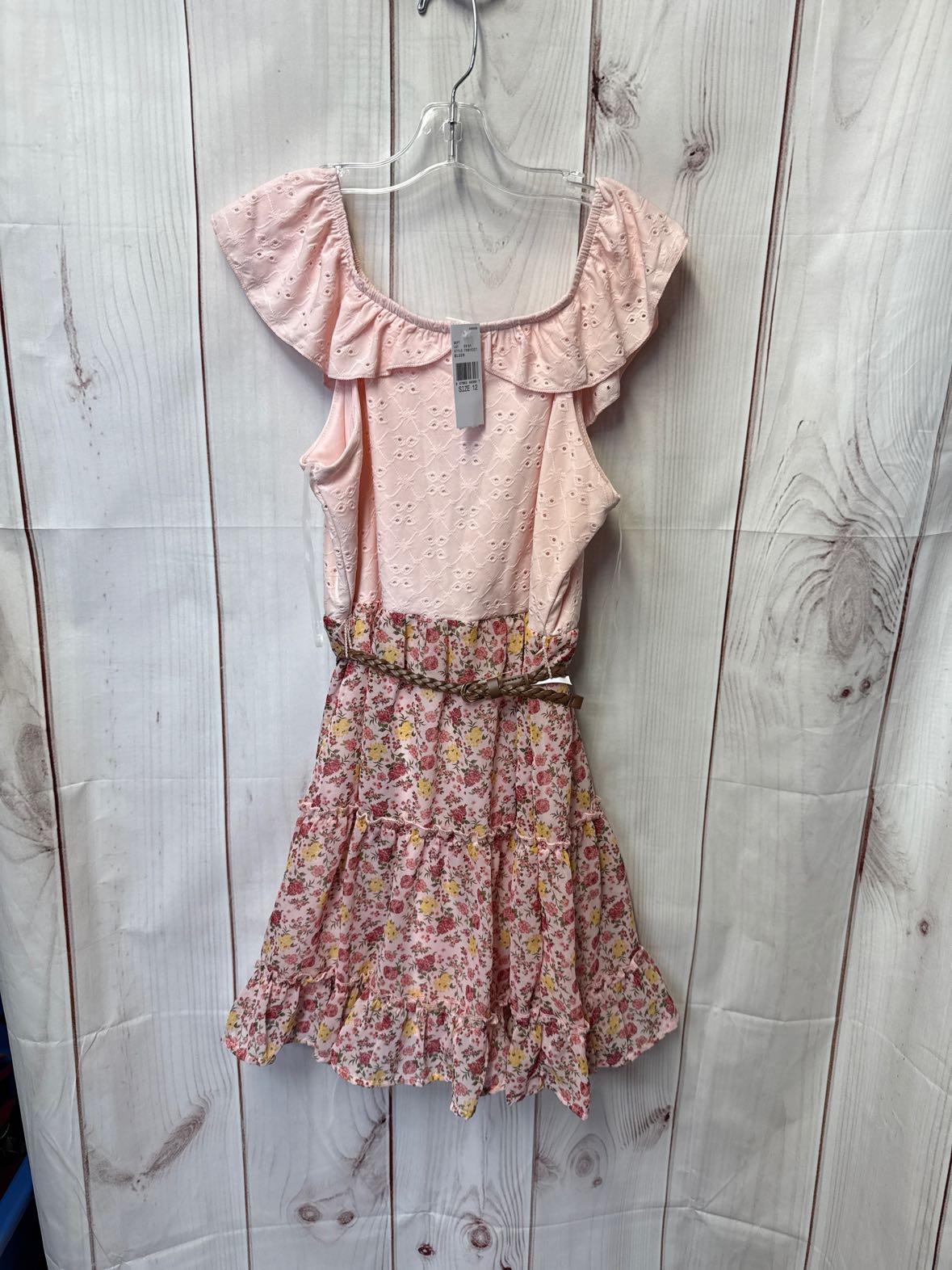Knitworks Girl's Size 12 Pink Dress