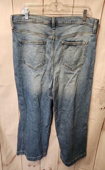 Lands End Women's Size 31 (11-12) Blue Jeans