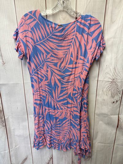 Billabong Women's Size S Blue & Pink Dress