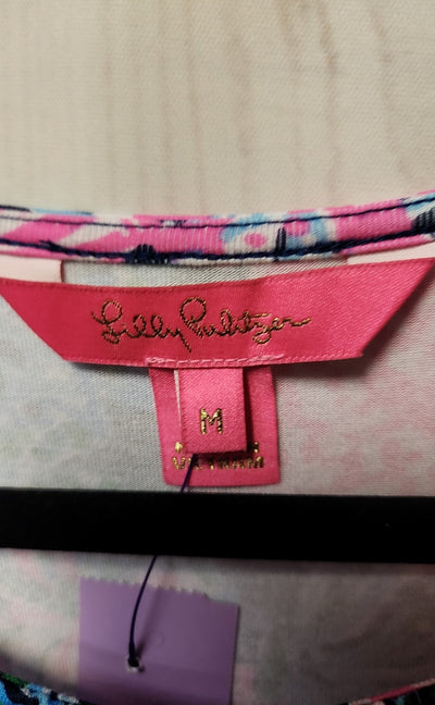 Lilly Pulitzer Women's Size M Blue & Pink Dress
